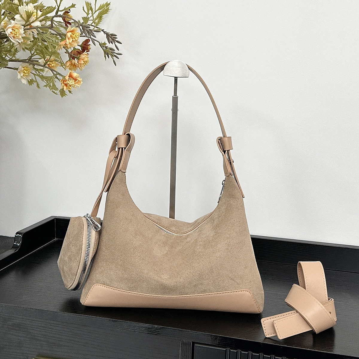 #269.99 women's new splicing design shoulder slung underarm bag