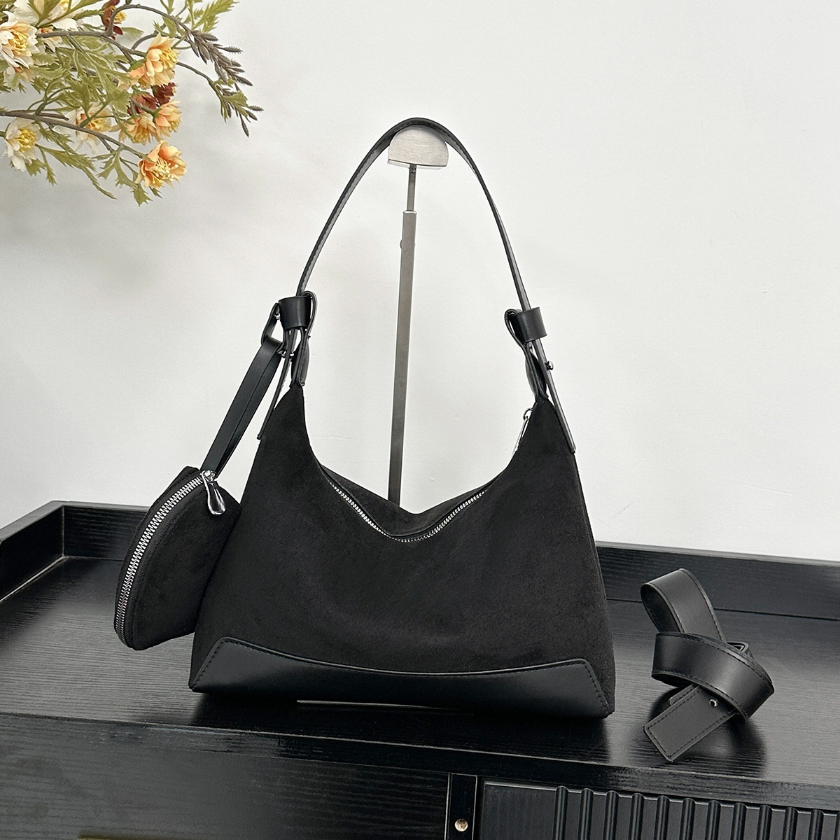 #269.99 women's new splicing design shoulder slung underarm bag