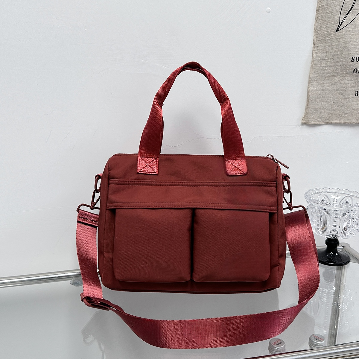 #278.99 women's new nylon cloth bag Joker one-shoulder diagonal bag