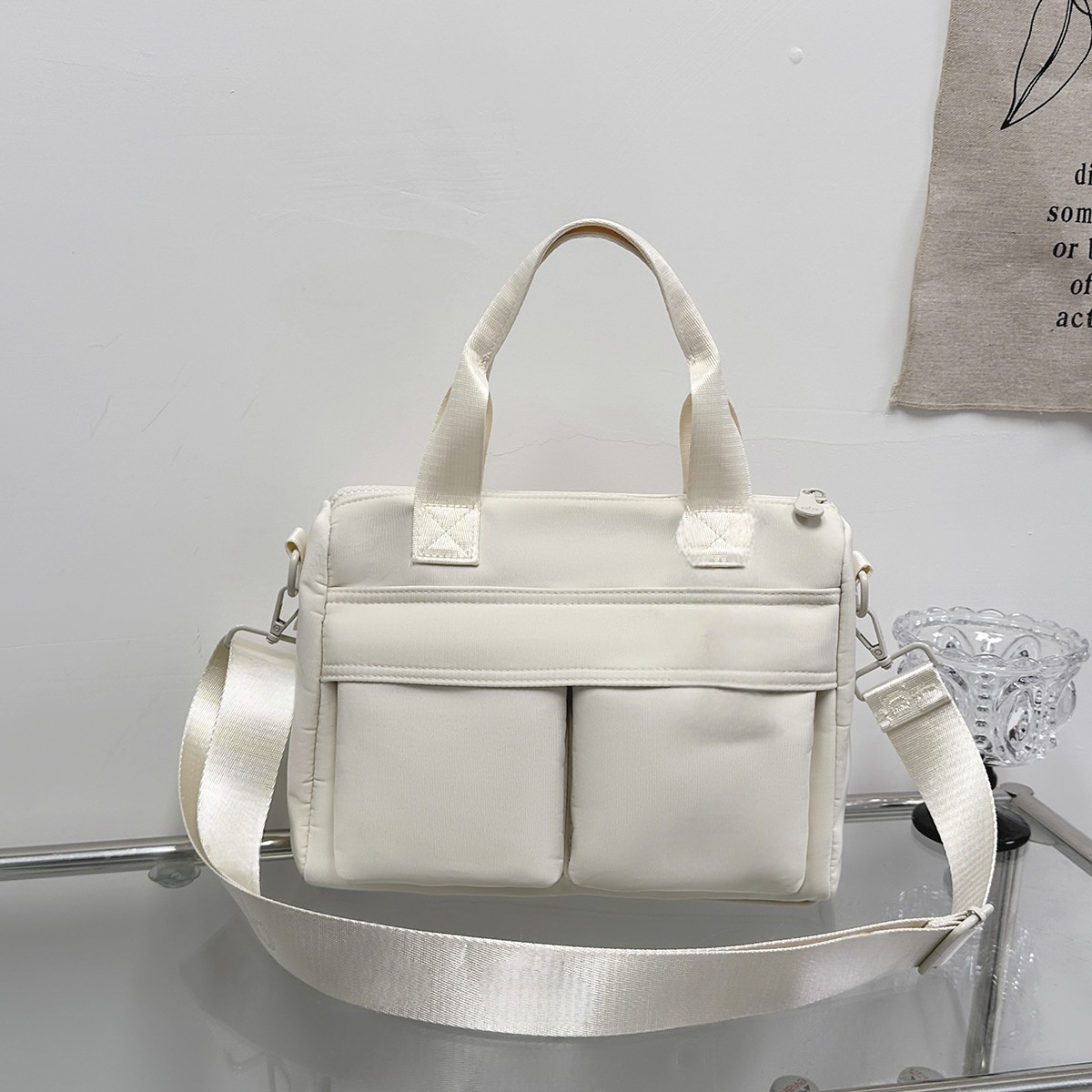 #278.99 women's new nylon cloth bag Joker one-shoulder diagonal bag