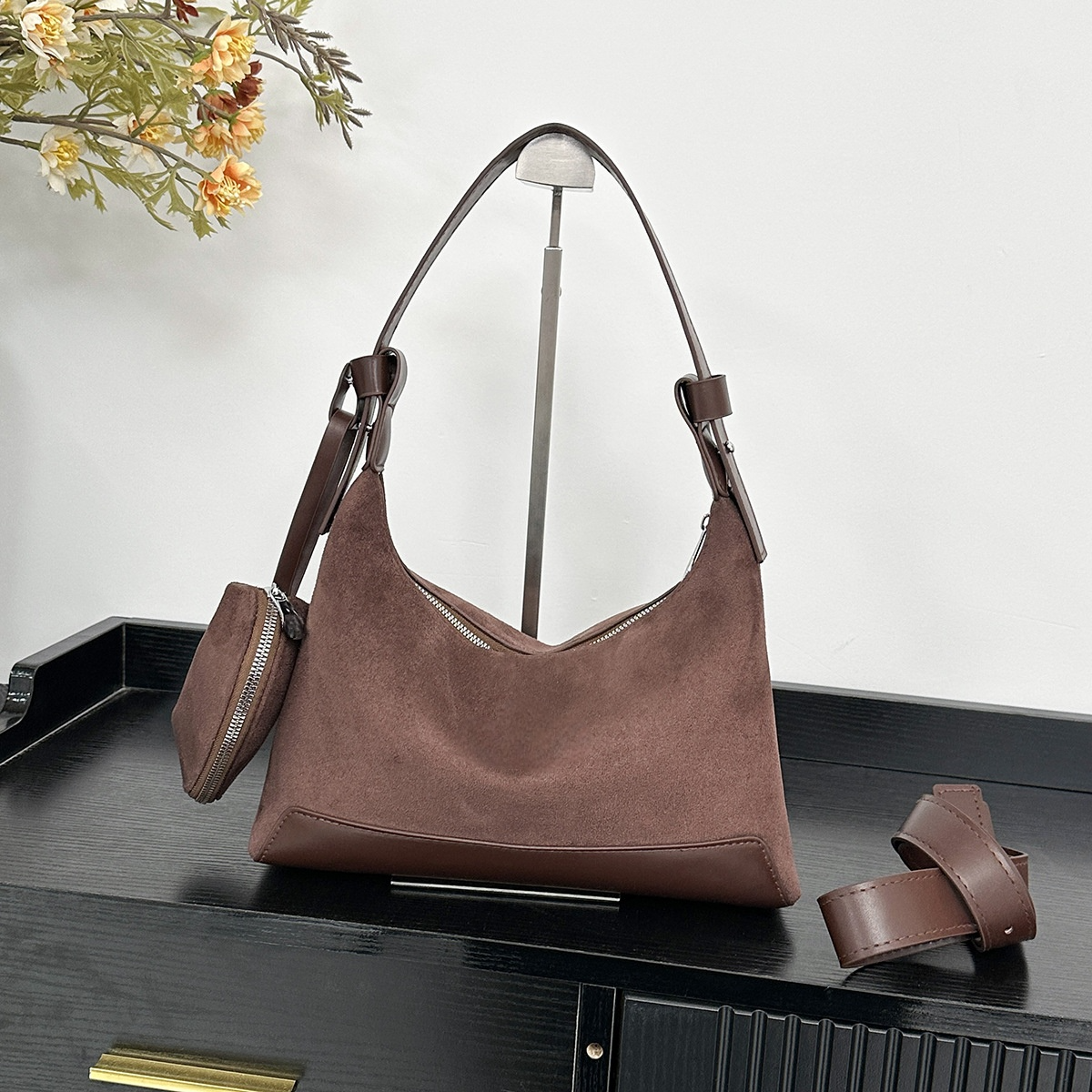 #269.99 women's new splicing design shoulder slung underarm bag
