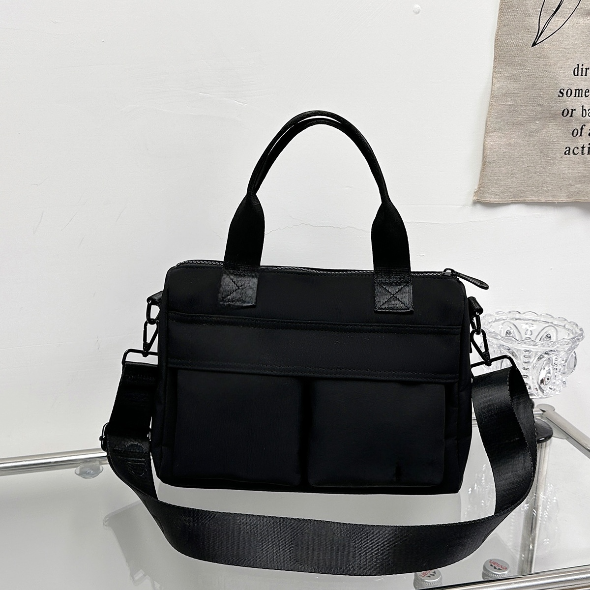 #278.99 women's new nylon cloth bag Joker one-shoulder diagonal bag