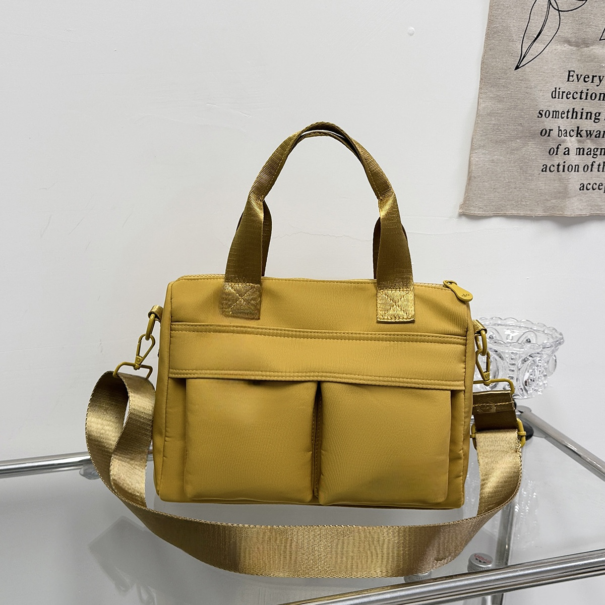 #278.99 women's new nylon cloth bag Joker one-shoulder diagonal bag